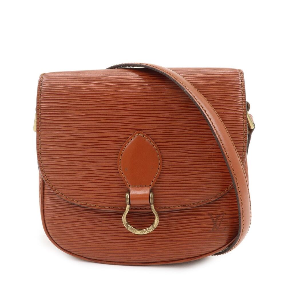 Louis Vuitton Epi Mini Saint Cloud Shoulder Bag Kenya Brown